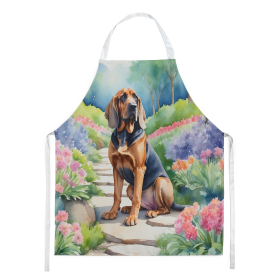 Spring Path Apron (Dog Breed: Bloodhound 6571, size: large)