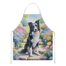 Spring Path Apron (Dog Breed: Border Collie 6573, size: large)