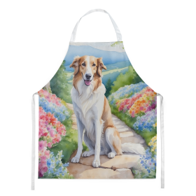 Spring Path Apron (Dog Breed: Borzoi 6575, size: large)