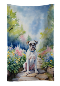 Spring Path Kitchen Towel (Dog Breed: Boxer 6580, size: 25Hx15W)
