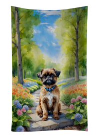 Spring Path Kitchen Towel (Dog Breed: Brussels Griffon 6585, size: 25Hx15W)