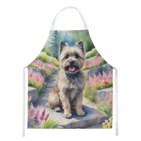 Spring Path Apron (Dog Breed: Cairn Terrier 6589, size: large)