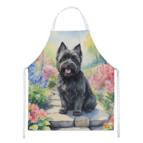 Spring Path Apron (Dog Breed: Cairn Terrier 6590, size: large)