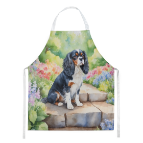 Spring Path Apron (Dog Breed: Cavalier Spaniel 6594, size: large)