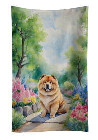 Spring Path Kitchen Towel (Dog Breed: Chow Chow 6599, size: 25Hx15W)