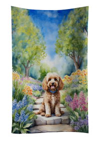 Spring Path Kitchen Towel (Dog Breed: Cockapoo 6602, size: 25Hx15W)