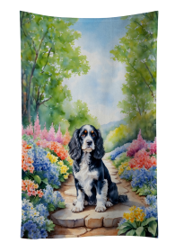 Spring Path Kitchen Towel (Dog Breed: Cocker Spaniel 6604, size: 25Hx15W)
