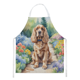 Spring Path Apron (Dog Breed: Cocker Spaniel 6605, size: large)