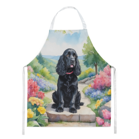 Spring Path Apron (Dog Breed: Cocker Spaniel 6606, size: large)