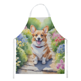 Spring Path Apron (Dog Breed: Corgi 6608, size: large)