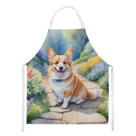 Spring Path Apron (Dog Breed: Corgi 6609, size: large)