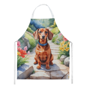 Spring Path Apron (Dog Breed: Dachshund 6613, size: large)