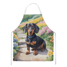 Spring Path Apron (Dog Breed: Dachshund 6614, size: large)