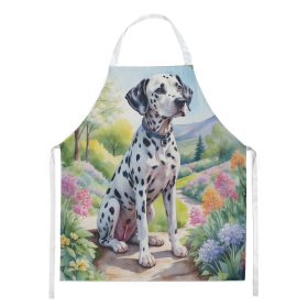 Spring Path Apron (Dog Breed: Dalmatian 6615, size: large)