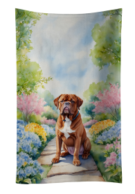 Spring Path Kitchen Towel (Dog Breed: Dogue de Bordeaux 6618, size: 25Hx15W)