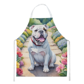 Spring Path Apron (Dog Breed: English Bulldog 6621, size: large)