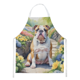 Spring Path Apron (Dog Breed: English Bulldog 6622, size: large)