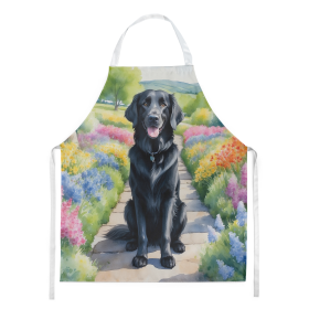 Spring Path Apron (Dog Breed: Flat-Coated Retriever 6626, size: large)