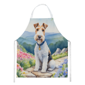 Spring Path Apron (Dog Breed: Fox Terrier 6627, size: large)