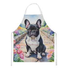 Spring Path Apron (Dog Breed: French Bulldog 6629, size: large)