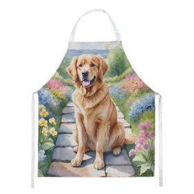 Spring Path Apron (Dog Breed: Golden Retriever 6636, size: large)