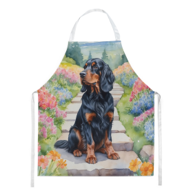 Spring Path Apron (Dog Breed: Gordon Setter 6639, size: large)