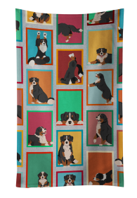 Lots of Dogs Kitchen Towel (Dog Breed: Bernese Mountain Dog, size: 25Hx15W)