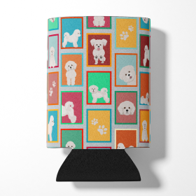 Lots of Dogs Can or Bottle Hugger (Dog Breed: Bichon Frise, size: Can Hugger)