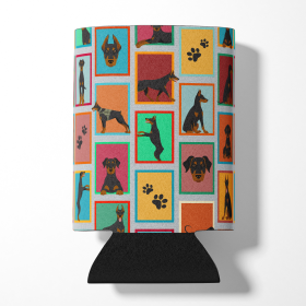 Lots of Dogs Can or Bottle Hugger (Dog Breed: Doberman Pinscher, size: Can Hugger)