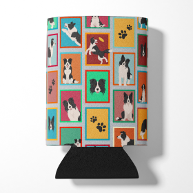 Lots of Dogs Can or Bottle Hugger (Dog Breed: Border Collie, size: Can Hugger)