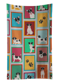 Lots of Dogs Kitchen Towel (Dog Breed: Jack Russell Terrier, size: 25Hx15W)