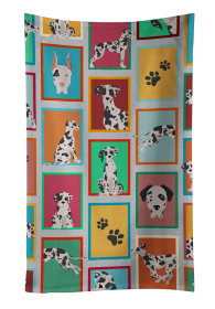 Lots of Dogs Kitchen Towel (Dog Breed: Great Dane - Harlequin Natural Ears, size: 25Hx15W)