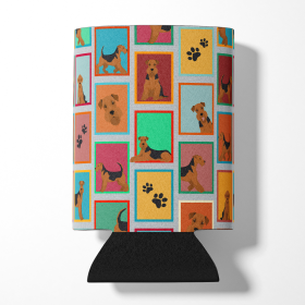 Lots of Dogs Can or Bottle Hugger (Dog Breed: Airedale Terrier, size: Can Hugger)