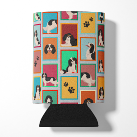 Lots of Dogs Can or Bottle Hugger (Dog Breed: Cavalier Spaniel - Tricolor, size: Can Hugger)