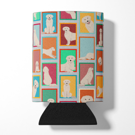 Lots of Dogs Can or Bottle Hugger (Dog Breed: Golden Retriever - Cream, size: Can Hugger)
