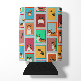 Lots of Dogs Can or Bottle Hugger (Dog Breed: Corgi - Pembroke Sable, size: Can Hugger)