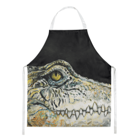 Martin Welch New Artwork Apron (Dog Breed: Bite Me Alligator, size: large)