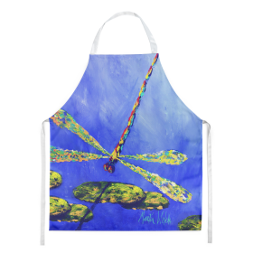 Martin Welch New Artwork Apron (Dog Breed: Blue Dragonfly, size: large)