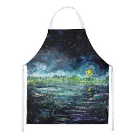 Martin Welch New Artwork Apron (Dog Breed: By The Moonlight, size: large)