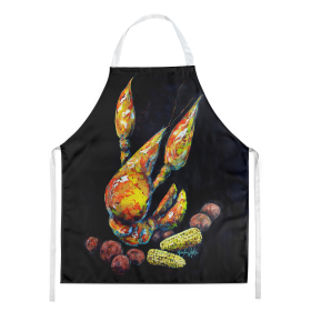 Martin Welch New Artwork Apron (Dog Breed: Crawfish Boiling Pot, size: large)