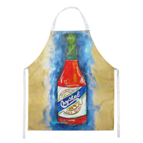 Martin Welch New Artwork Apron (Dog Breed: Hot Sauce Crystal Blue, size: large)