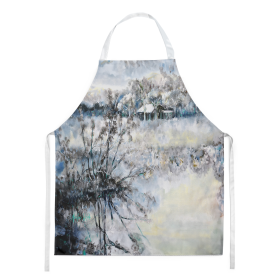 Martin Welch New Artwork Apron (Dog Breed: Early Morning, size: large)
