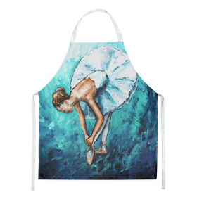 Martin Welch New Artwork Apron (Dog Breed: Early Practice Ballet, size: large)