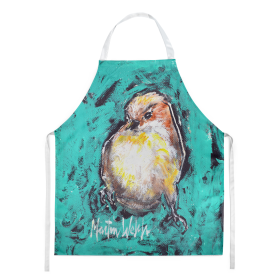 Martin Welch New Artwork Apron (Dog Breed: EeewH Bird, size: large)