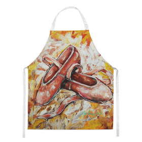 Martin Welch New Artwork Apron (Dog Breed: First Step Ballet Shoes, size: large)