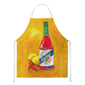 Martin Welch New Artwork Apron (Dog Breed: Got Sauce Hot Sauce, size: large)