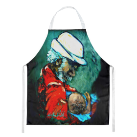 Martin Welch New Artwork Apron (Dog Breed: Grand Pappy and Baby, size: large)
