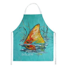 Martin Welch New Artwork Apron (Dog Breed: In The Marsh Red Fish, size: large)