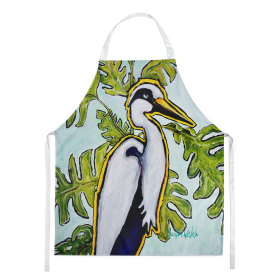 Martin Welch New Artwork Apron (Dog Breed: Jungle Fever Heron, size: large)