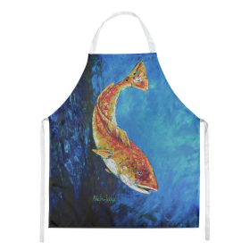 Martin Welch New Artwork Apron (Dog Breed: Katy Red Red Fish, size: large)